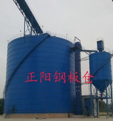 感城镇大型矿粉钢板库